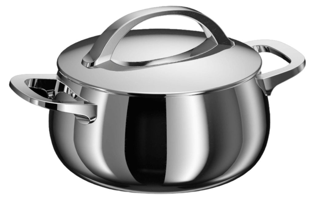 BergHOFF Home Kochtopf 18 cm Edelstahl mit Deckel, 2,8 l, Produktbild 