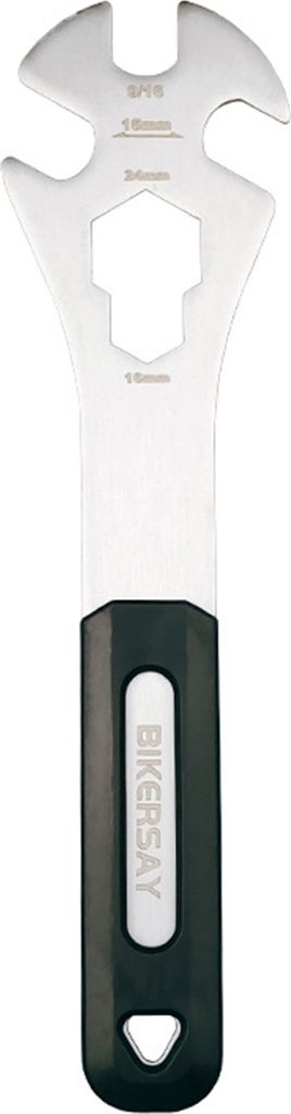 Fahrradpedalschlüssel, PVC-Griff, Edelstahl, 15 mm, für Rennräder, Mountainbikes, Tretlagerbuchse, Pedal-Entfernungswerkzeug, Fahrradreparatur- ...