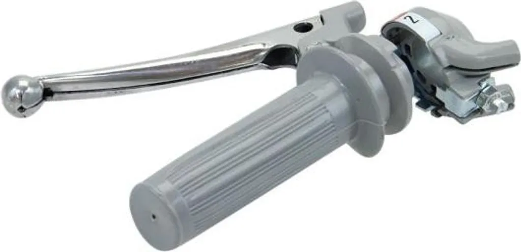 Levier de changement de vitesse universel gris type 682 en aluminium nu