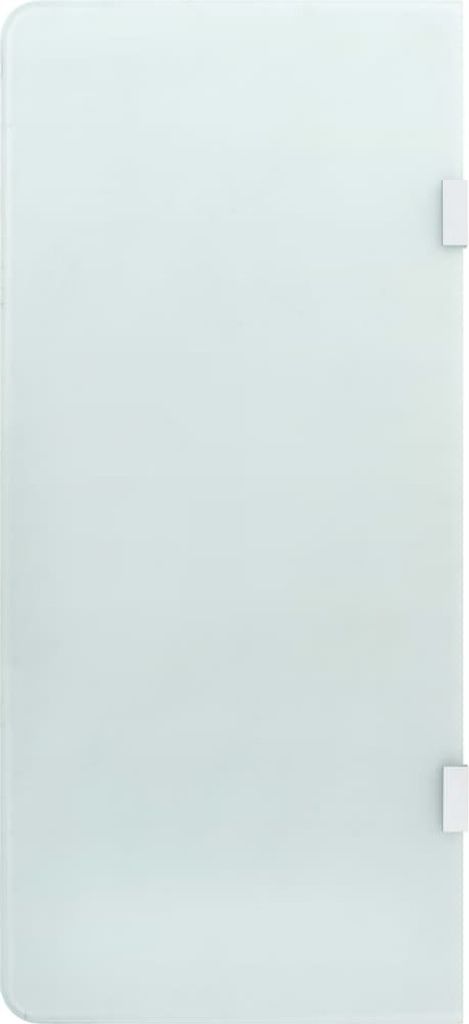 Urinal-Trennwand Wandmontage 90 x 40 cm Hartglas Produktbild 