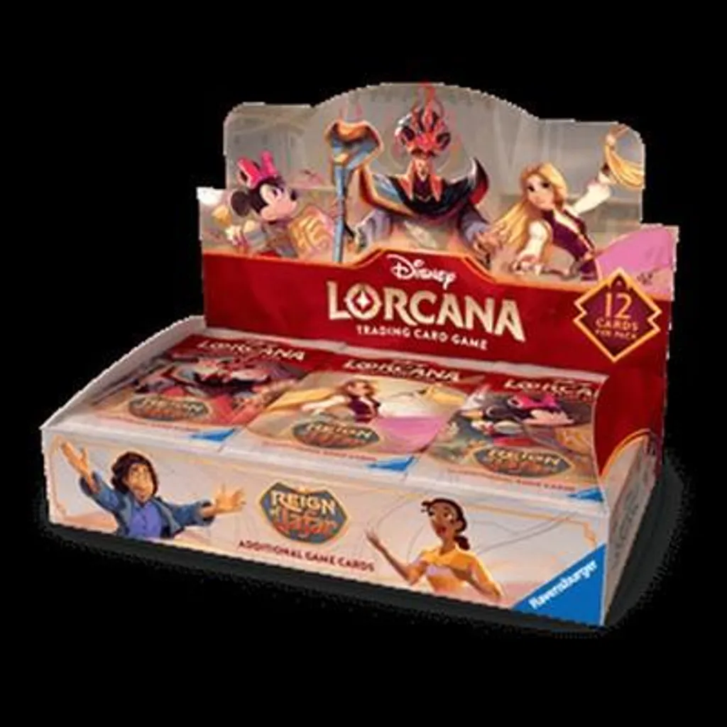 Boîte Lorcana Reign of Jafar contenant 288 Cartes Aléatoires