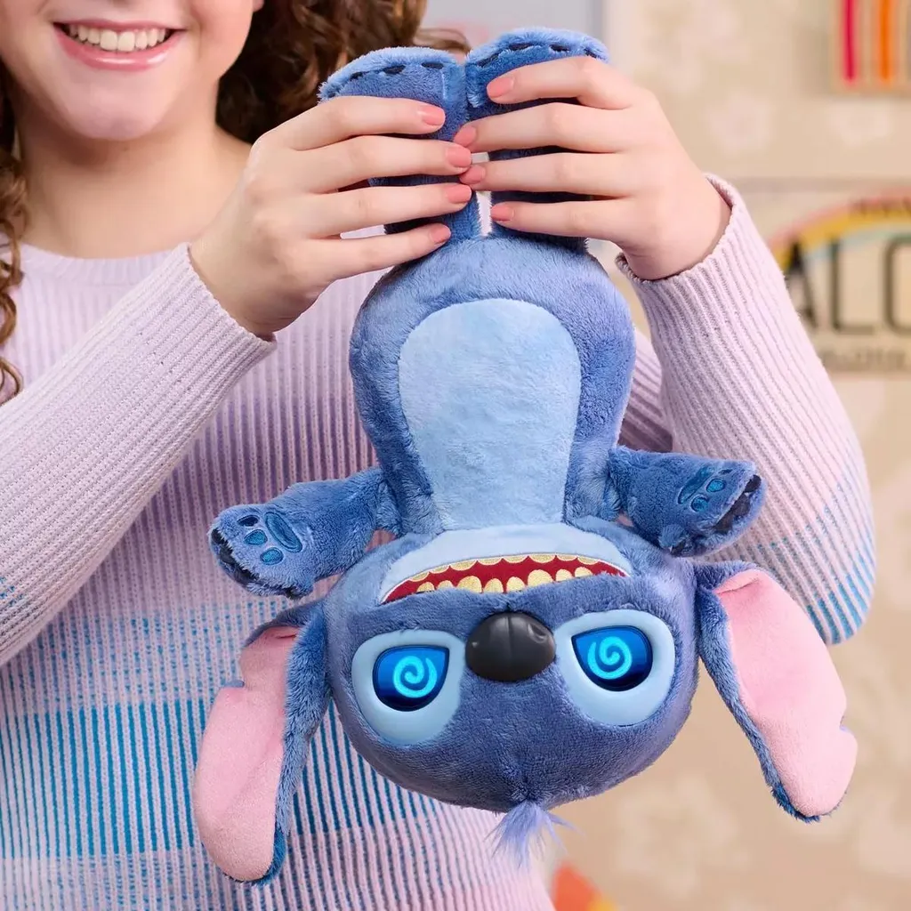 Peluche Stitch Interactive 30cm apaise et amuse votre enfant au quotidien - 12