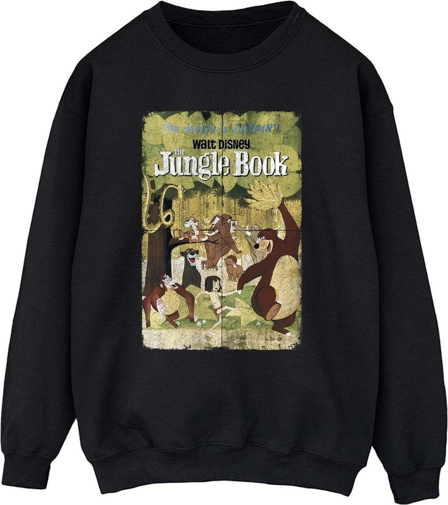 Jungle Book - Sweatshirt für Damen BI1982 (M) (Schwarz)