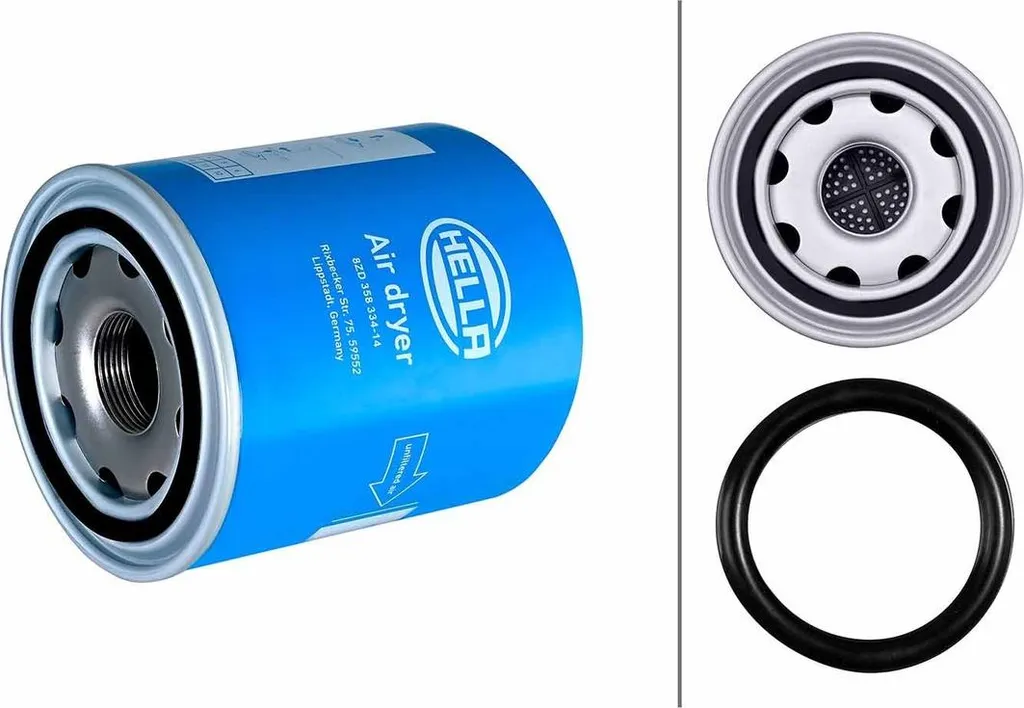 Cartouche sécheur HELLA Ø 110 mm filetage G1,1/4" haute performance