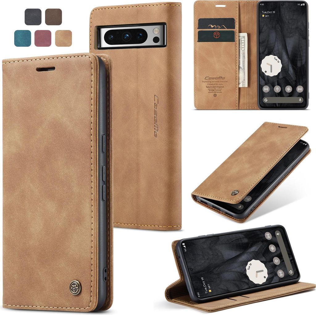 Caseme etui na telefon komórkowy skórzane etui z klapką do Zdjęcie produktu 