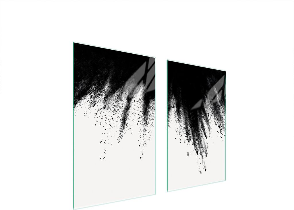Glasschutzplatte Für Herd 75X52 Explosion