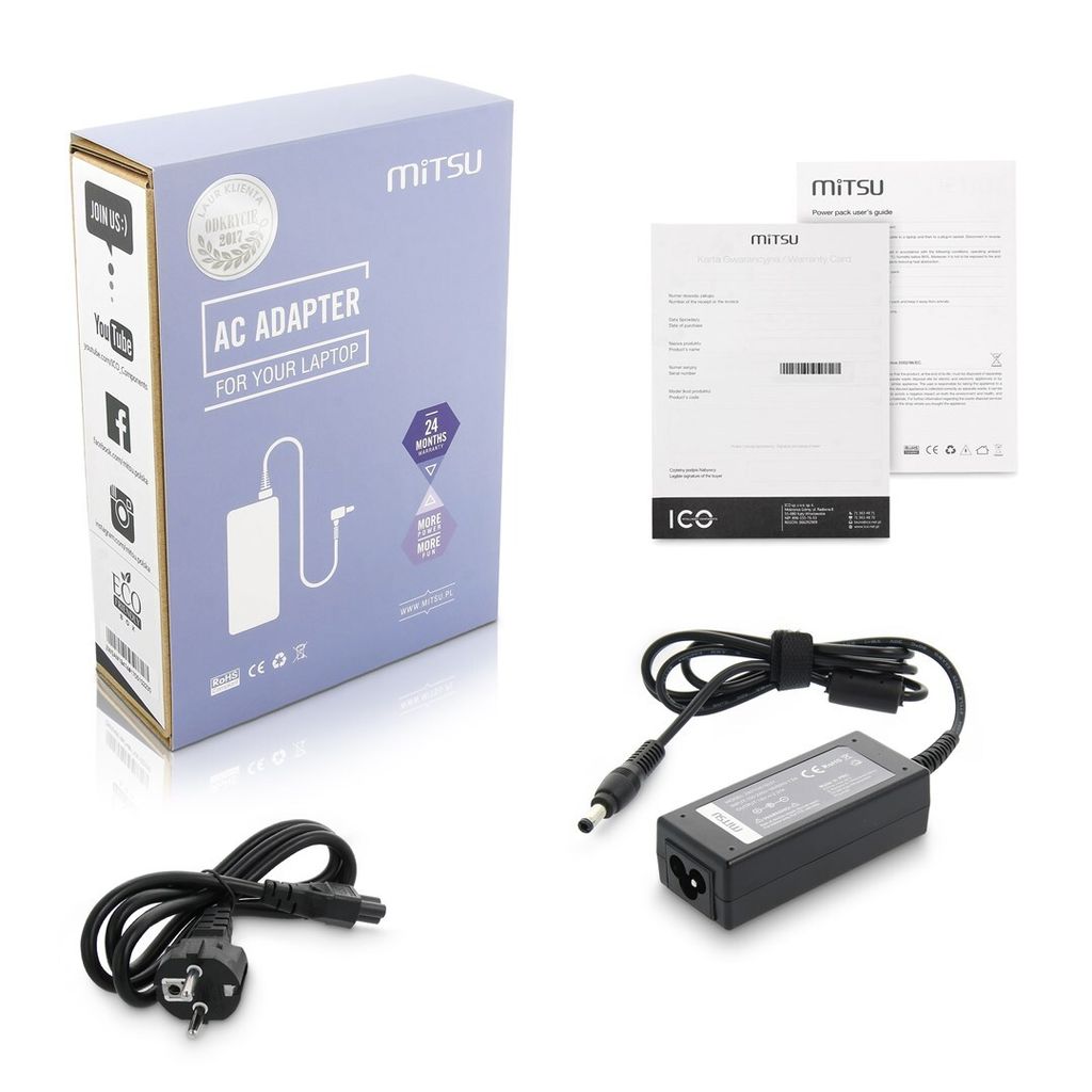 Fujitsu 20 V 4,5 A 90 W 5,5 x 2,5 mm Ladegerät Netzteil Produktbild 