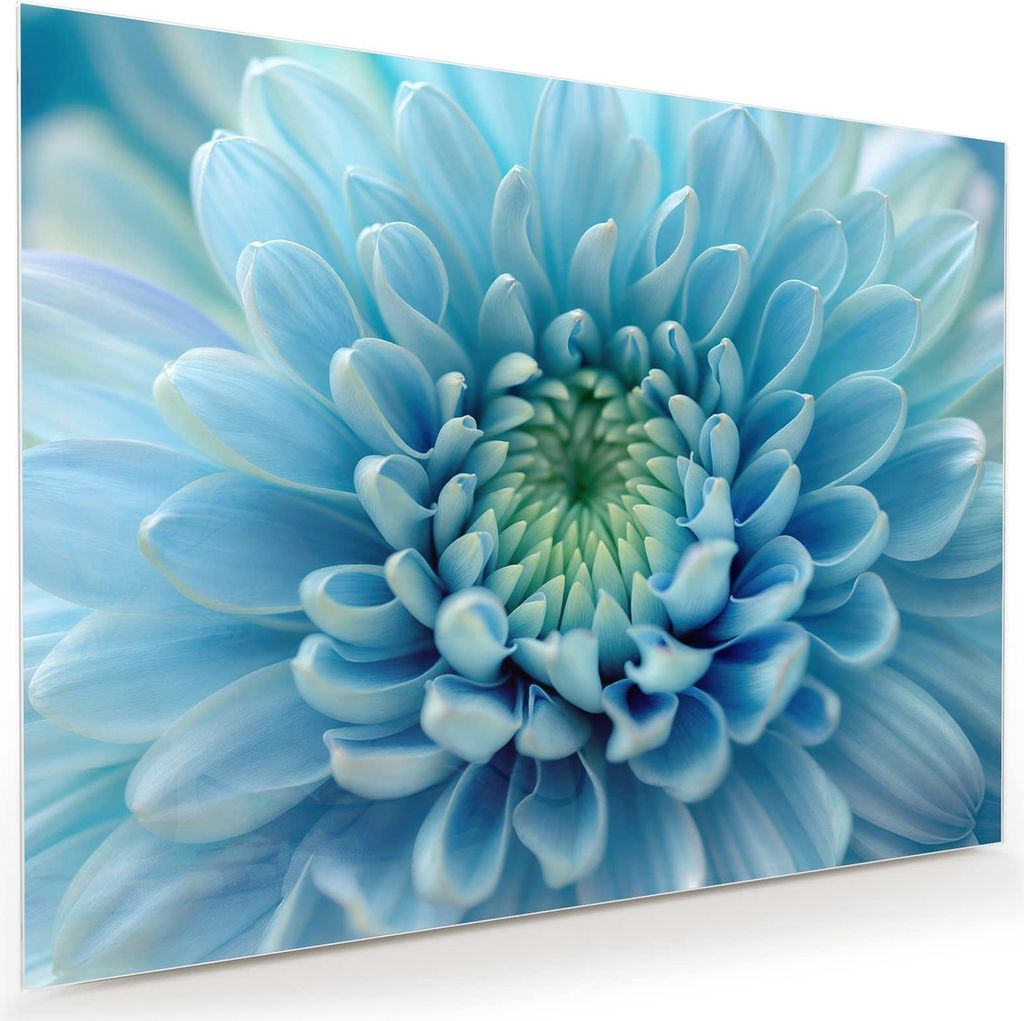 Glasbild 120x90cm in XXL für Wohnzimmer, Schlafzimmer Motiv Blütenzauber