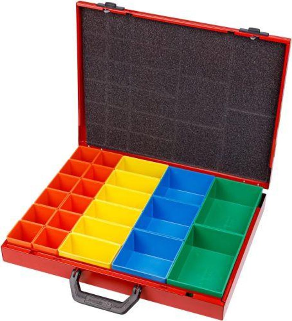 HM-Müllner Universal-Sortimentskoffer mit 23 Einsätzen, Produktbild 