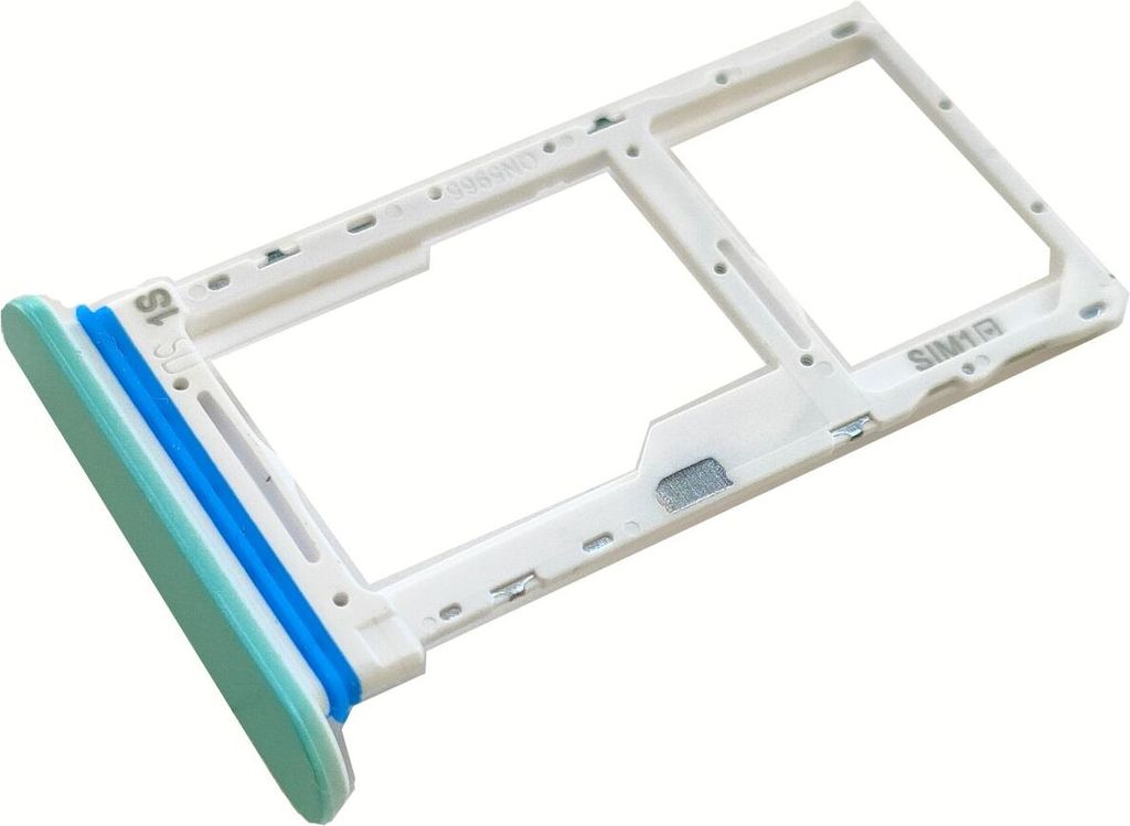 Simkartenhalter passend für Sony Xperia 10 IV (XQCC54), Nano-SIM + micro-SD Kartenfach, Serviceware, Minz-Grün