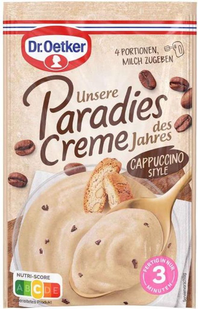 Dr. Oetker Paradies Creme Cappuccino Style 55g Produktbild 