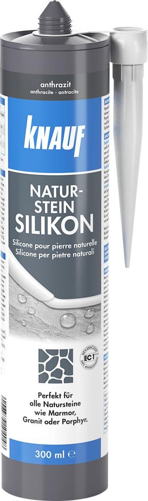 Knauf Naturstein Silikon anthrazit 300 ml Produktbild 