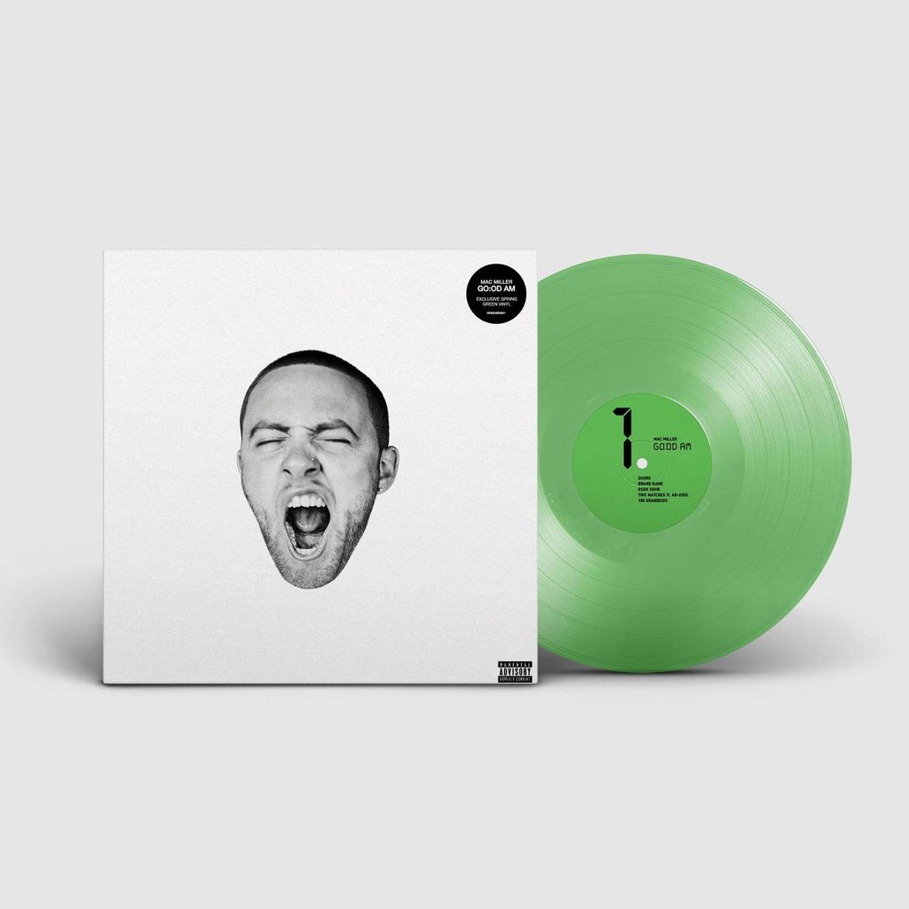 Mac Miller: GO:OD AM (Limited Indie Exclusive Edition) (Green Vinyl)