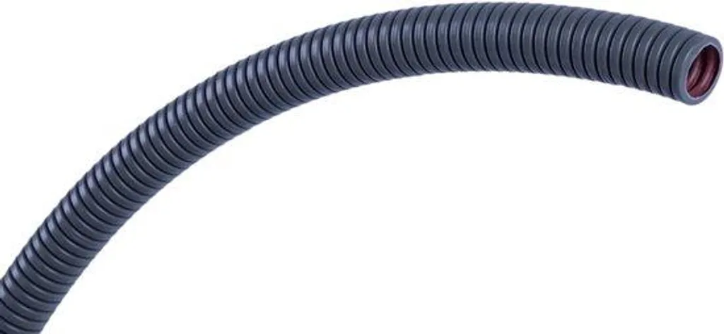 Tuyau flexible PVC 19 mm gris - Couronne de 100m, usage pro et jardin