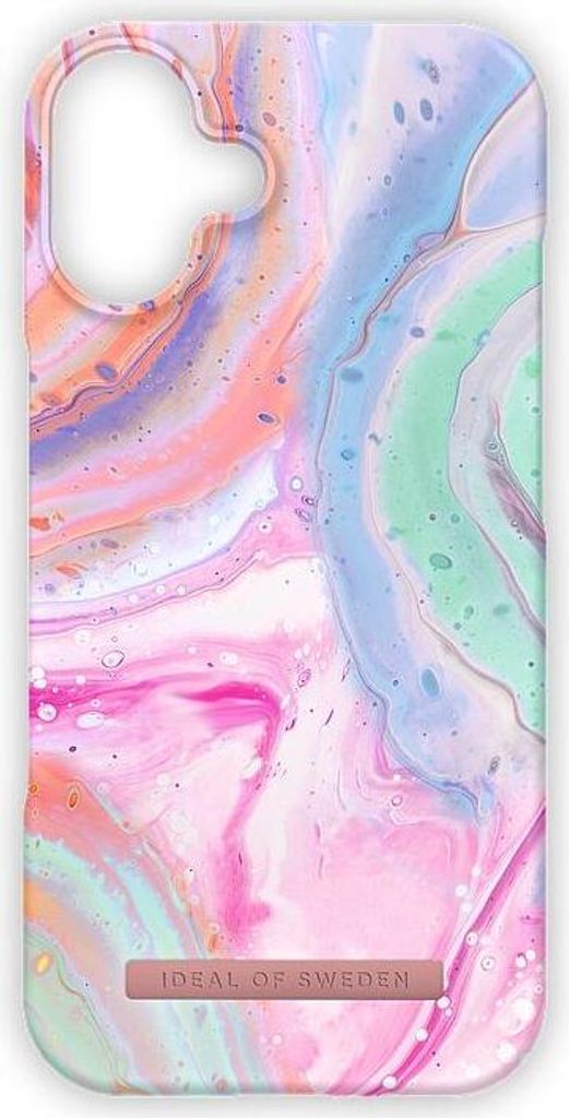 IDEAL OF SWEDEN Printed Case MagSafe iPhone 16, pastel marble