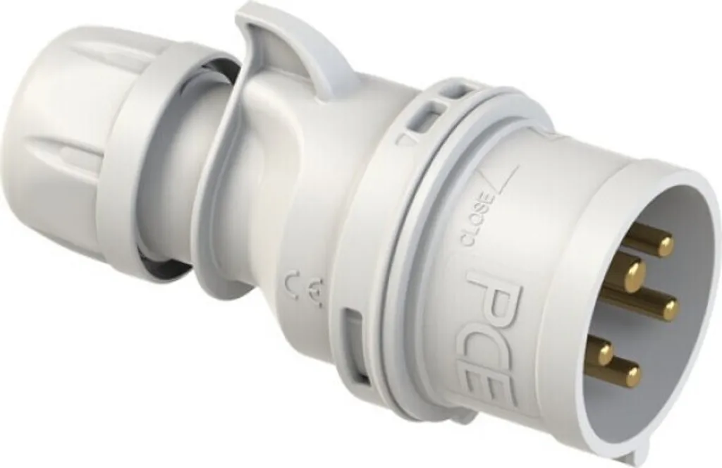 Prise triphasée 32A 5 pôles PCE Twist IP44 pour alimentation site