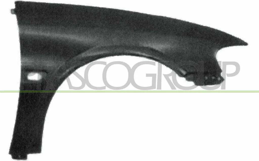 PRASCO OP0523003 Aile Avant Droite pour Opel Vectra B (J96) OE 1102010