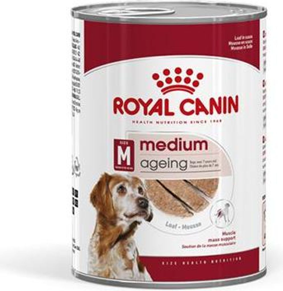 ROYAL CANIN MEDIUM Ageing Feuchtnahrung als Mousse (>7. Lebensjahr)