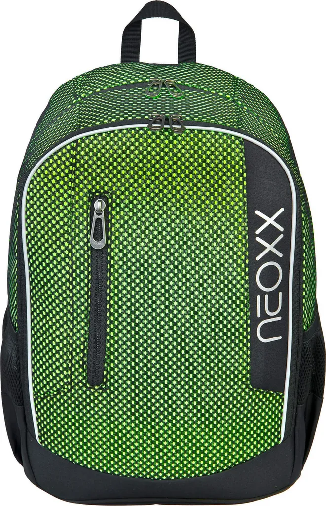 Zaino Neoxx Flow All About Neon Giallo: Ergonomia e PET Riciclato