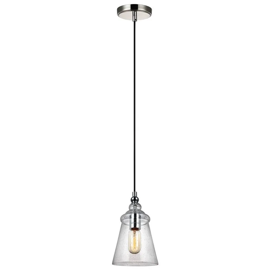 Suspension Loras Chrome Finition Miroir 60W E27 Luminaire Quintiesse
