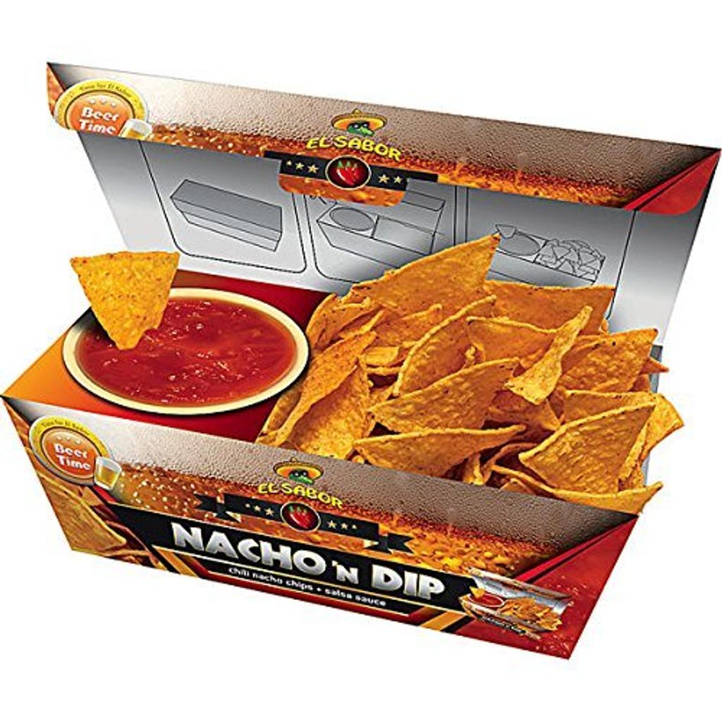 El Sabor Nacho n Dip Chilli nachos s dipom zo salsy Obrázok produktu 