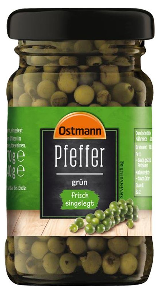 Pfeffer grün eingelegt Produktbild 