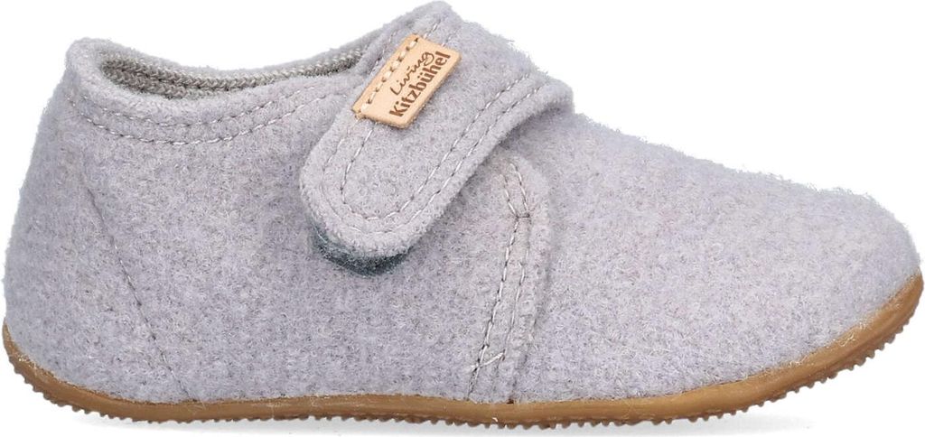 Living Kitzbühel Babyklettschuh unifarben Lichtgrau Größe EU 23