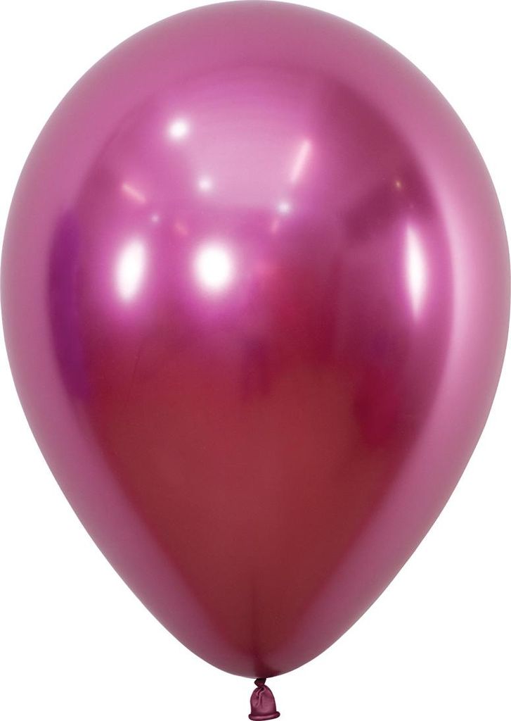 Sempertex Reflex Fuchsia Latexballons, 30 cm, 50 Stück.