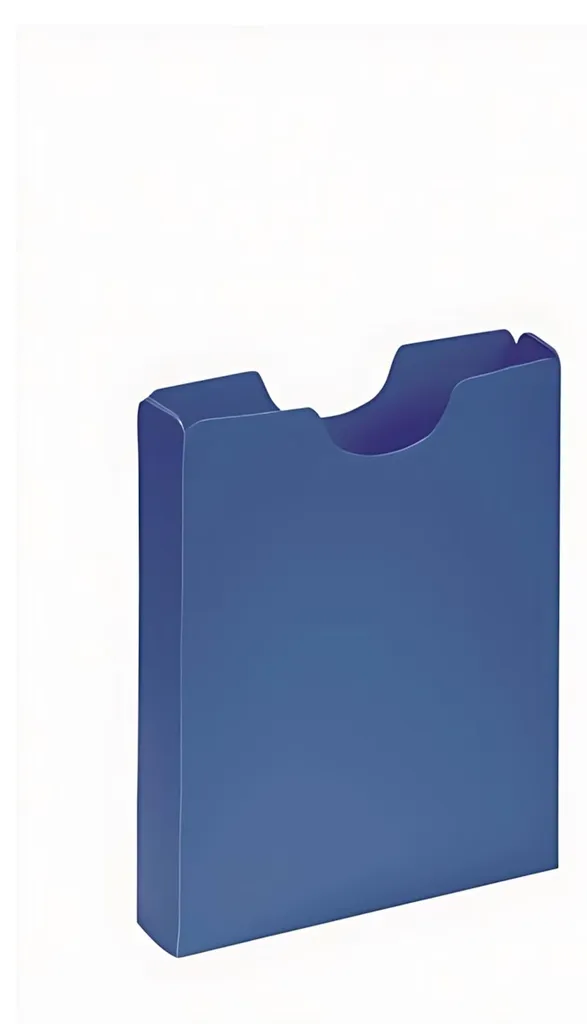Porte-revues A4 Bleu PAGNA en Plastique PP pour Classement de Cahiers