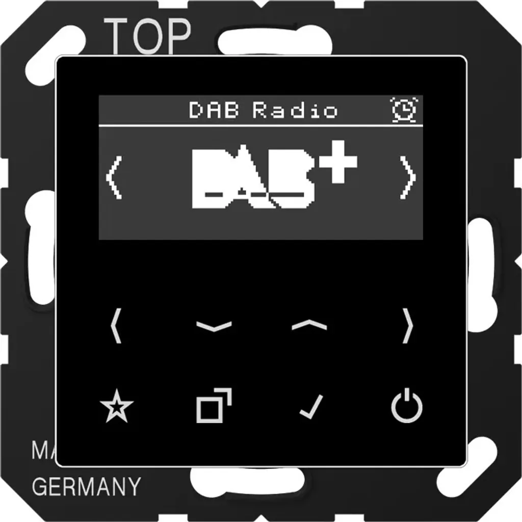 Poste de radio numérique DAB+ DABASW avec tuner FM et enceinte intégrée
