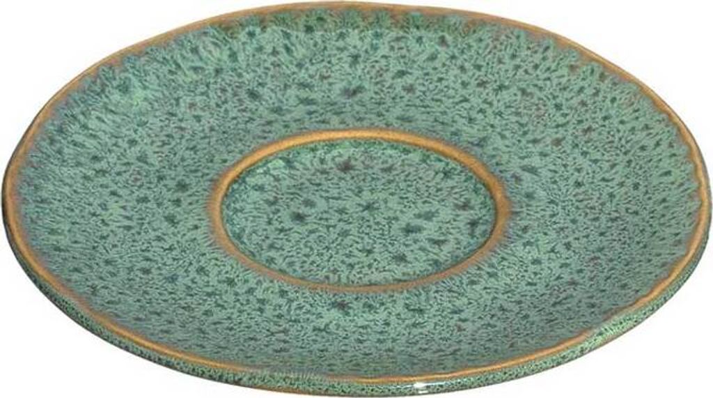 Leonardo Keramikuntertasse MATERA, Untertasse, Untere, Keramik, Grün, 11 cm, 018604