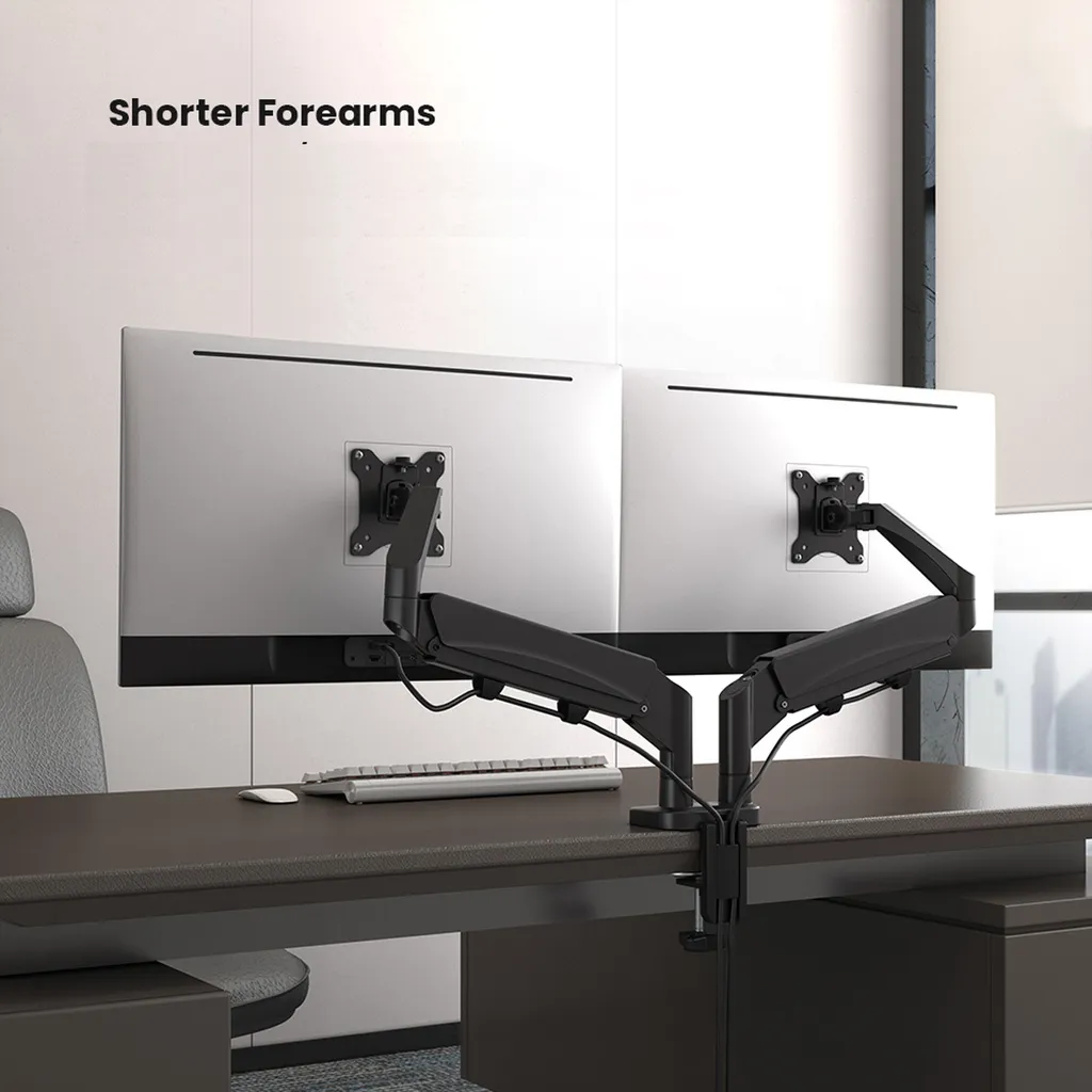 Support d'Écran pour Bureau de 32'' Value Noir avec Fixation Stable - 13