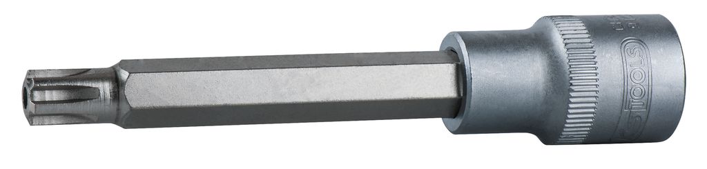 KS Tools 1/2 Bit-Stecknuss RIBE mit Stirnlochbohrung, lang, M10