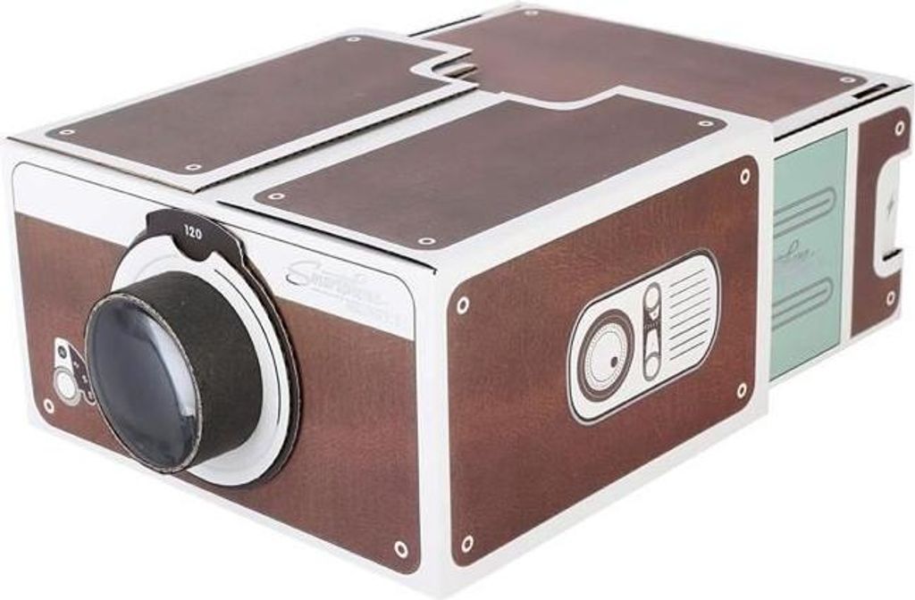 Smart DIY Tragbarer Mini-Heimkino-Projektor der zweiten Generation