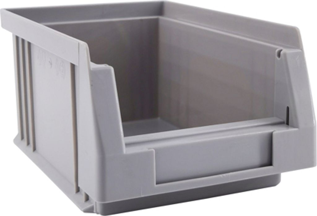 SuperSparSet 25x Sichtlagerbox Classic G | Grau | HxBxT 75x10x16cm | Polypropylen | Sichtlagerbehälter, Sichtlagerkasten, Sichtlagerkastensortimen...