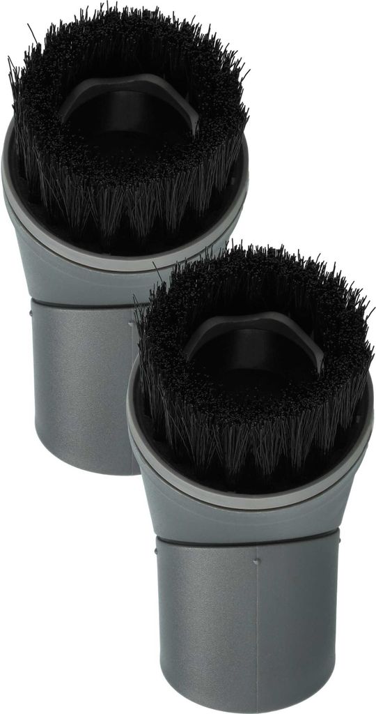 vhbw 2x Ersatz Saugpinsel Set kompatibel mit Miele S718-1, S7181, S7210, S7260, S718, S7280, S726, S728, S724, S734, S717 Staubsauger - Rundbürste