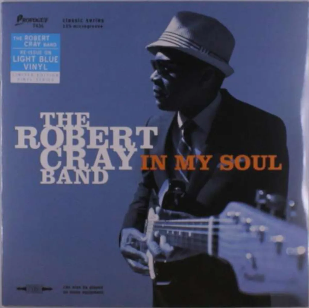 Robert Cray In My Soul Vinyle Bleu pour Amateur de Blues et Platine