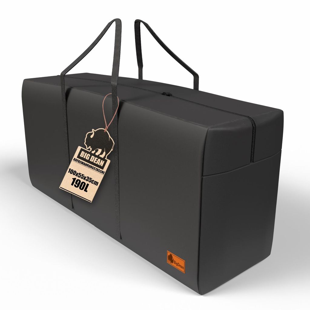 BigDean 2 Stück XL Aufbewahrungstaschen 85×55×35 cm – 164 l Produktbild 