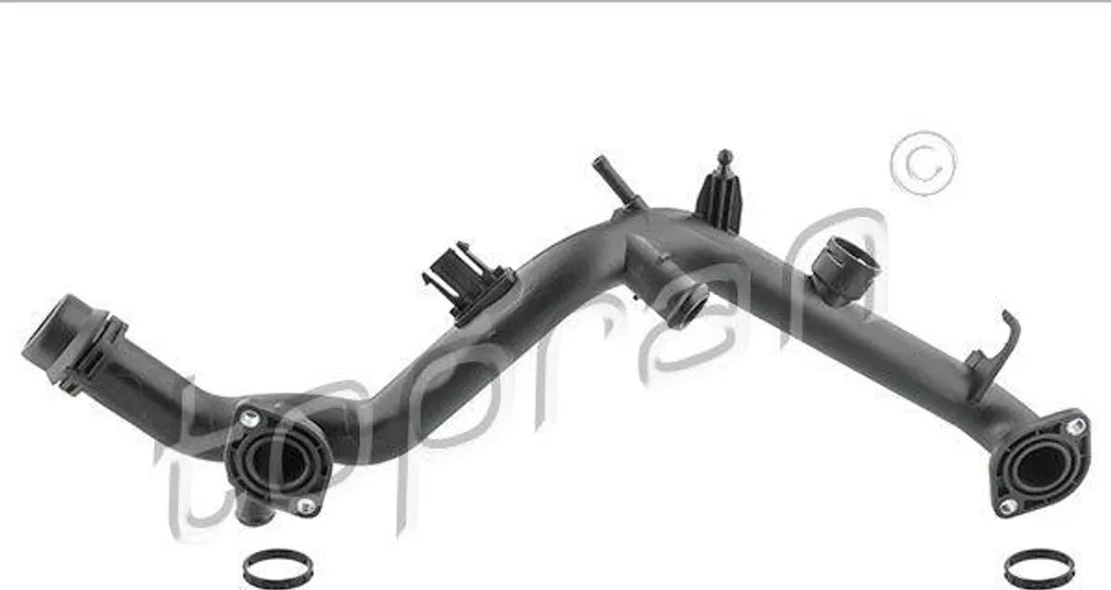 Tubo Raffreddamento Audi A6 A7 A8 06E121045AB TOPRAN 118 785 - No Perdite