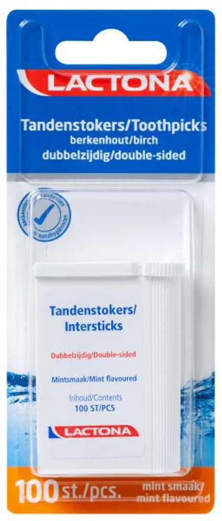 Lactona Intersticks Tandenstokers (100 stuks) Productafbeelding 