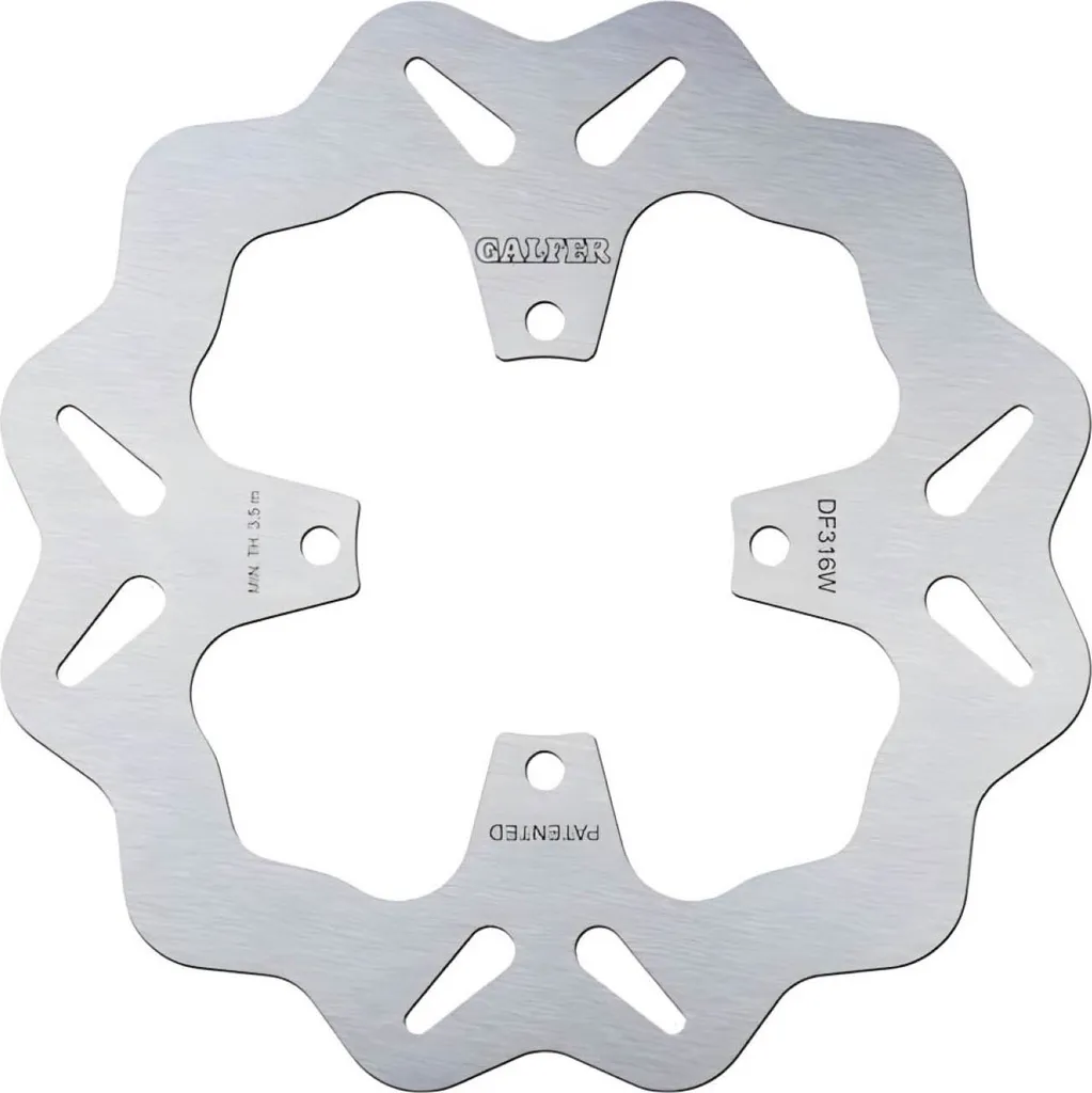 Disque de frein arrière WAVE Galfer pour moto Suzuki GS GSX 400 à 750