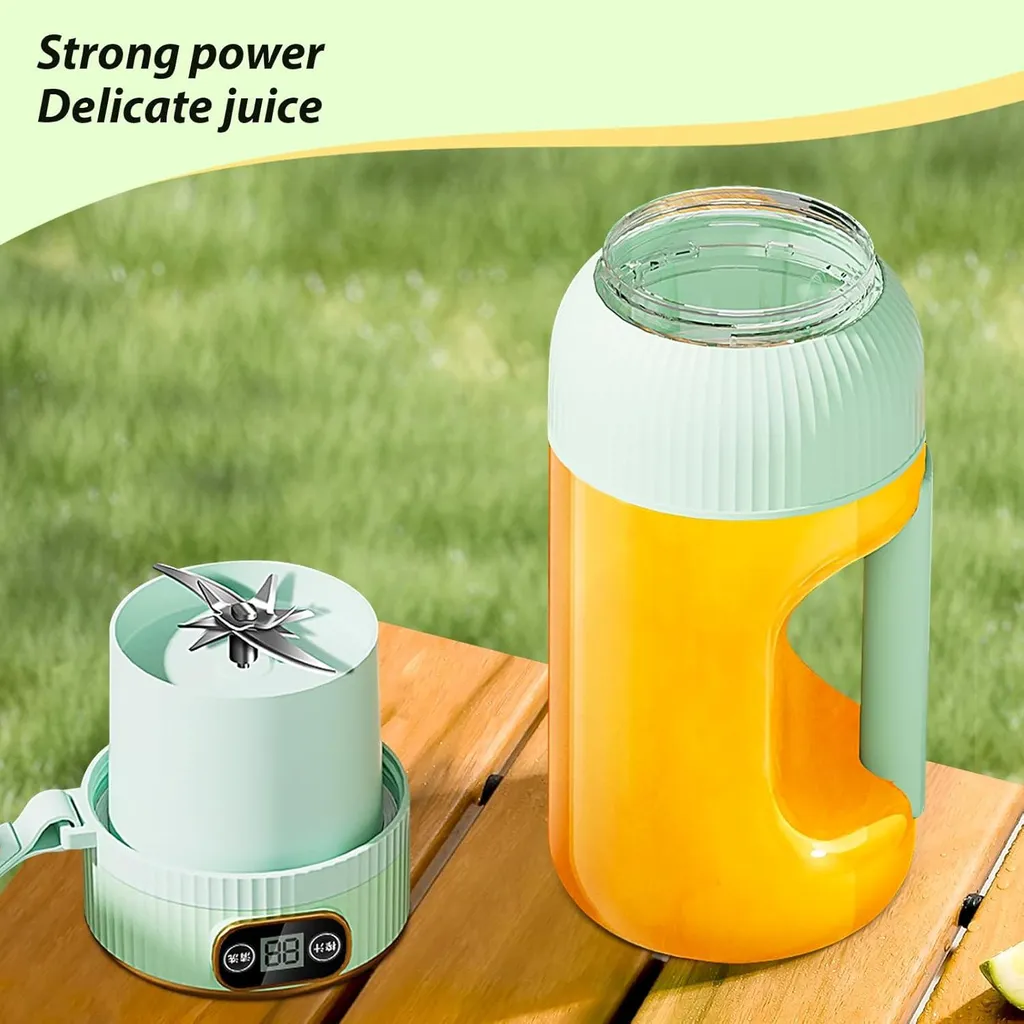 Frullatore a Colonna Blu 1.2L 10 Lame - Design e Performance - 4