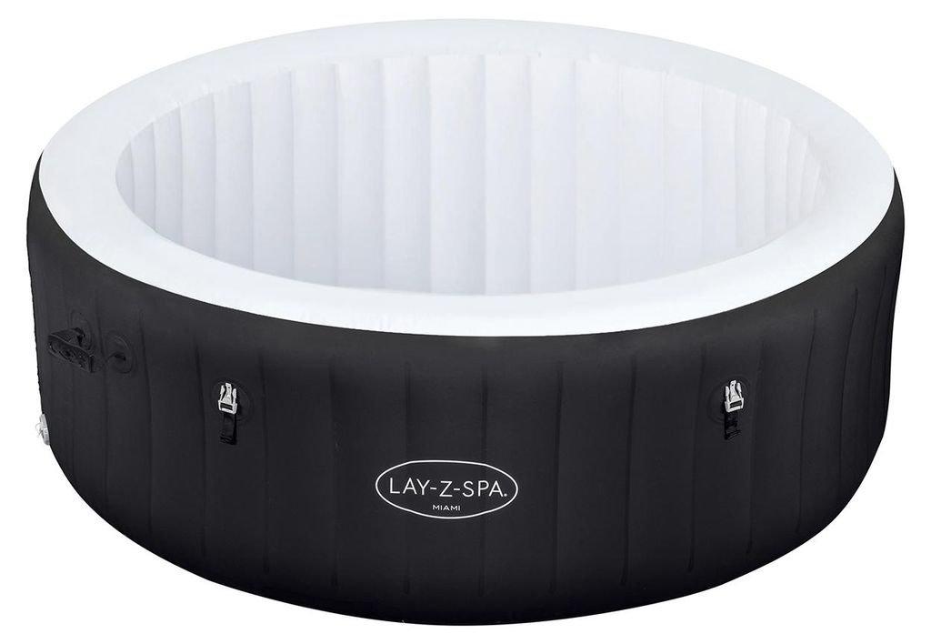 Bestway Ersatzteil Poolfolie/Liner (schwarz) für LAY-Z-SPA Miami AirJet 180 x 66 cm (2023)