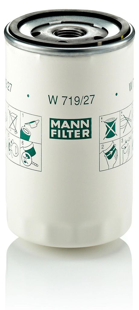 Olejový filtr MANN-FILTER W 719/27 Obrázek produktu 