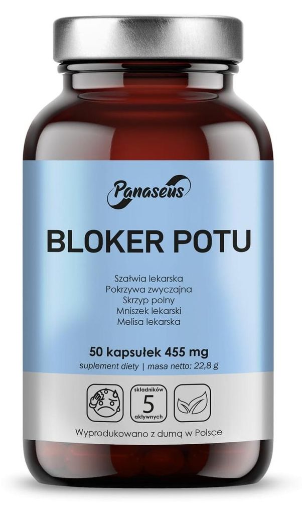 Schweißblocker 50 Kapseln Panaseus Produktbild 