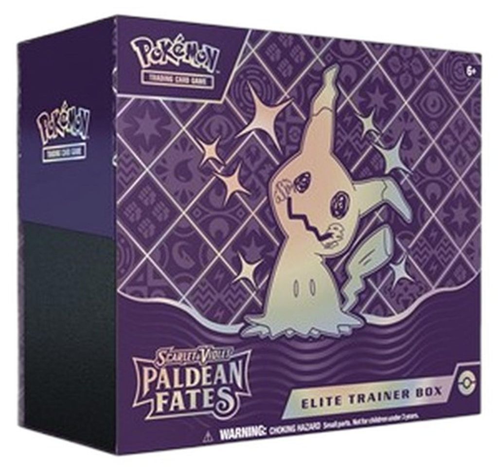 Pokemon Paldean Fates Elite Trainer Box Image du produit 