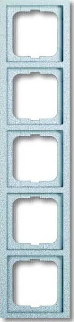 Busch-Jaeger 1754-0-4310 Plaque de Finition 5 Postes Aluminium 1754A4310 - 2
