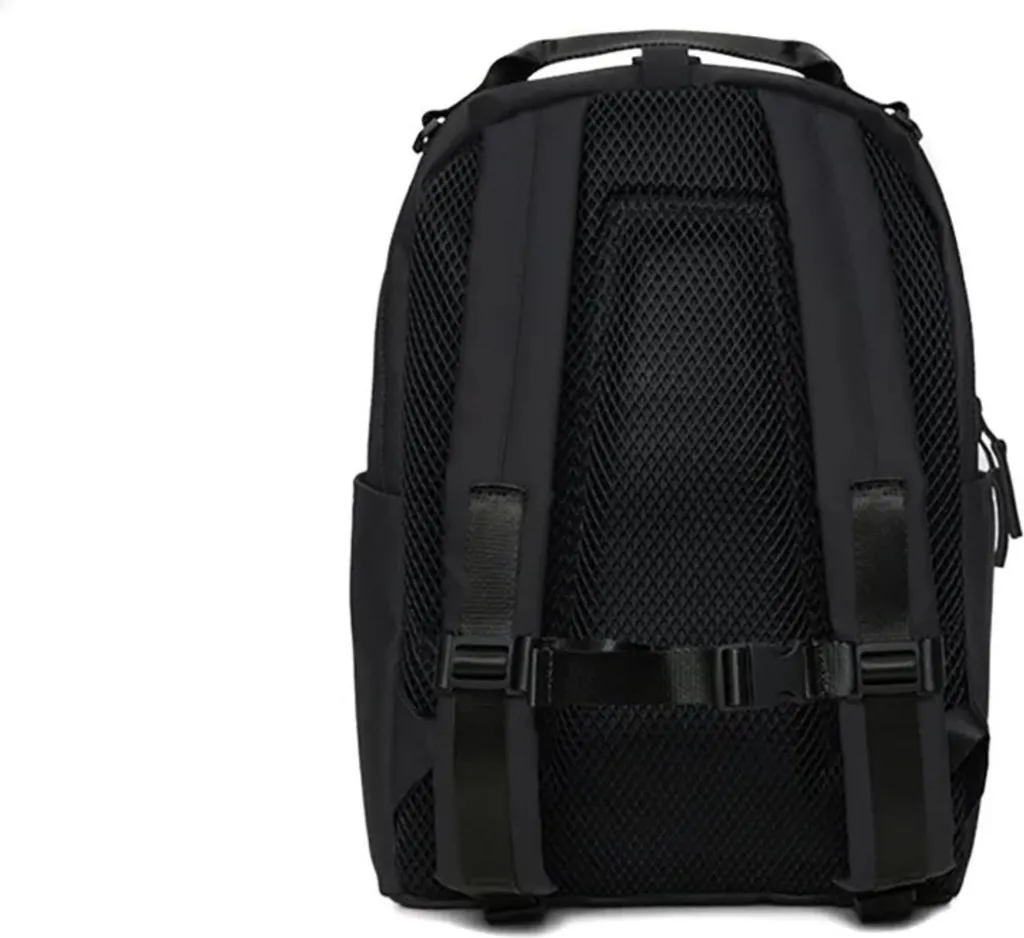 Sac à Dos Imperméable Rains Clip Front Backpack W3 Noir pour Ordinateur