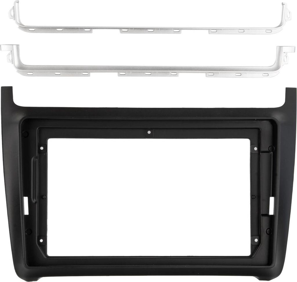 9" Radioblende VW Polo(6R) 04/2014-07/2017 schwarz