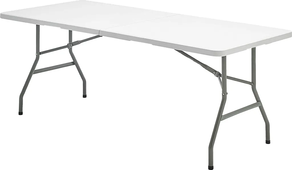 Tavolo Multifunzionale HDPE 244cm | Resistenza Industriale e Portabilità